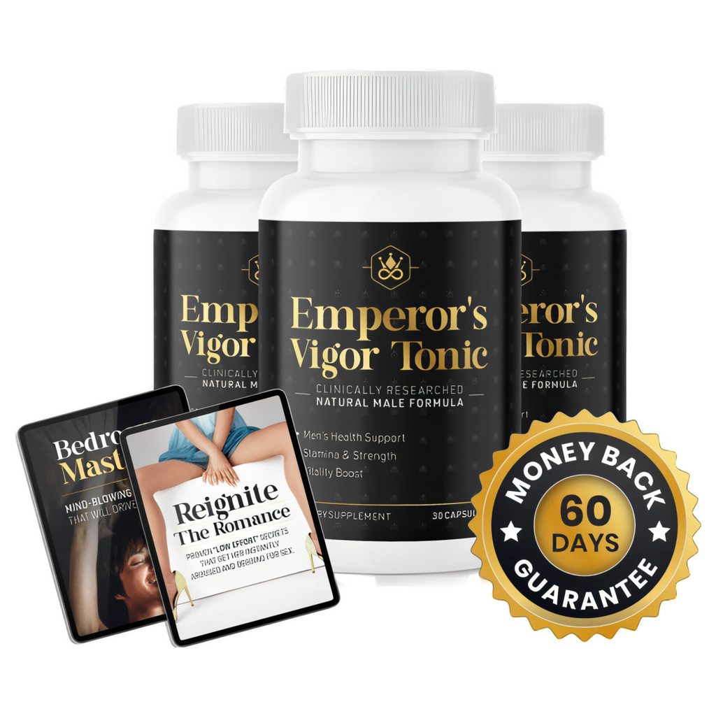Emperor's Vigor Tonic - 3 Bottles + 2  Ebooks