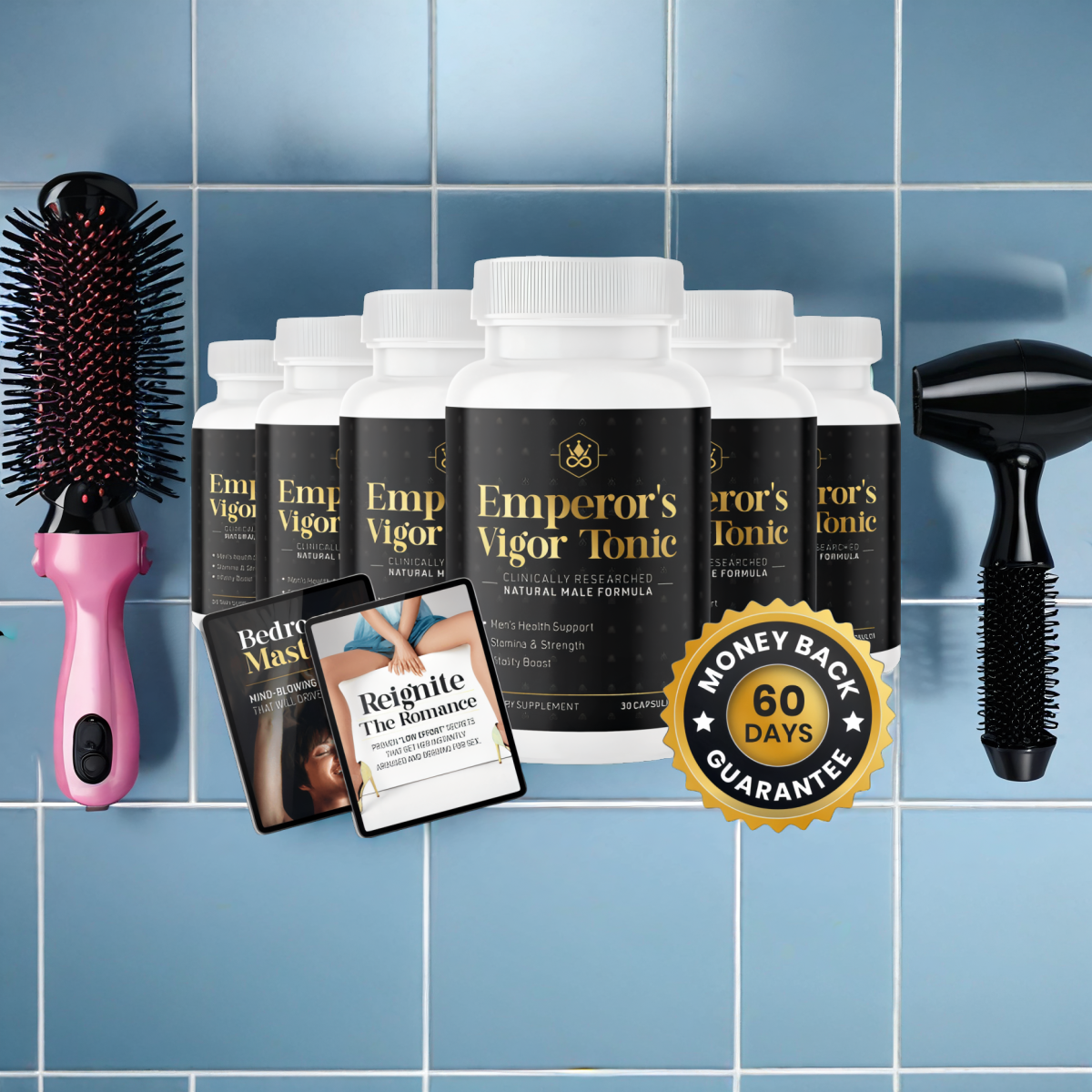 Emperor's Vigor Tonic - 6 Bottles + 2  Ebooks