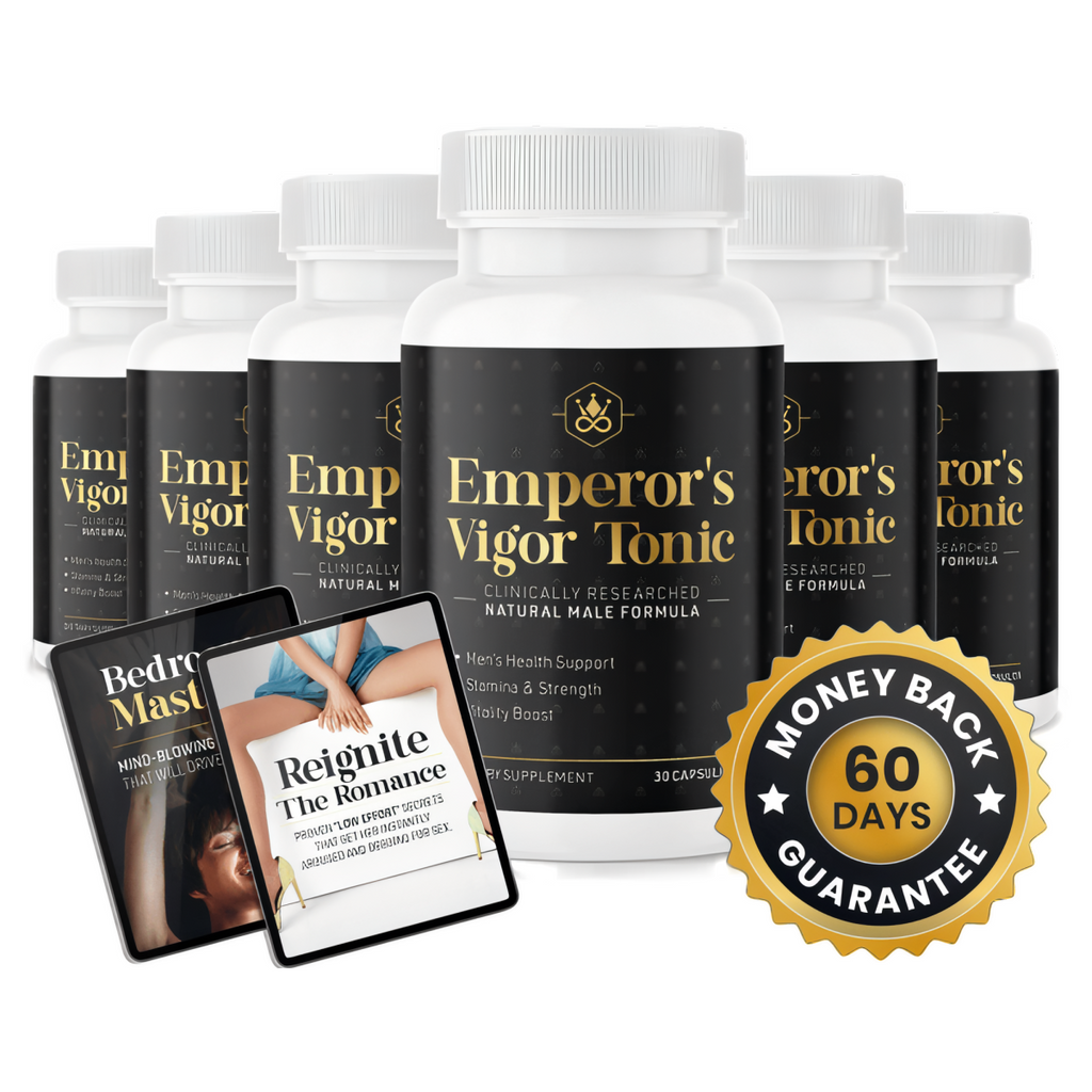 Emperor's Vigor Tonic - 6 Bottles + 2  Ebooks