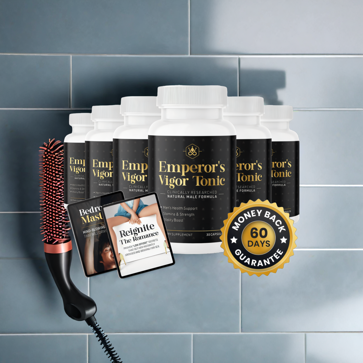 Emperor's Vigor Tonic - 6 Bottles + 2  Ebooks