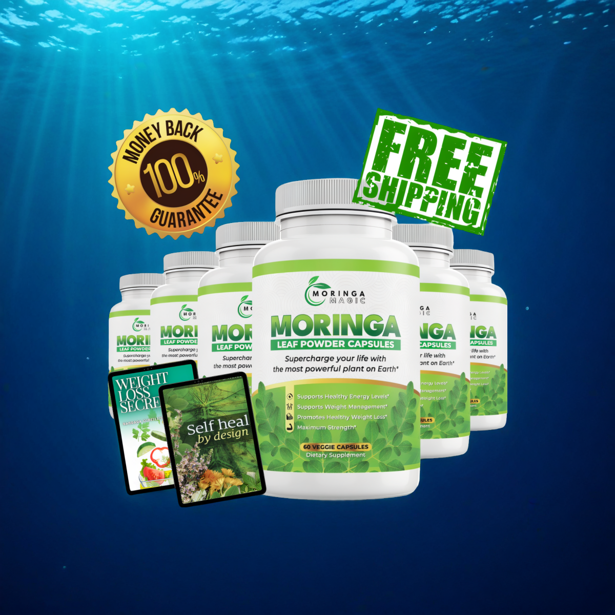 Moringa Magic - (6 bottles) Special Limited Time Discount