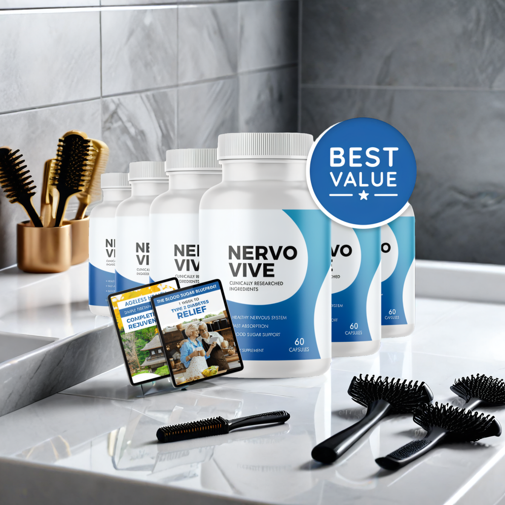 Nervovive - 6 Bottles + 2  Ebooks