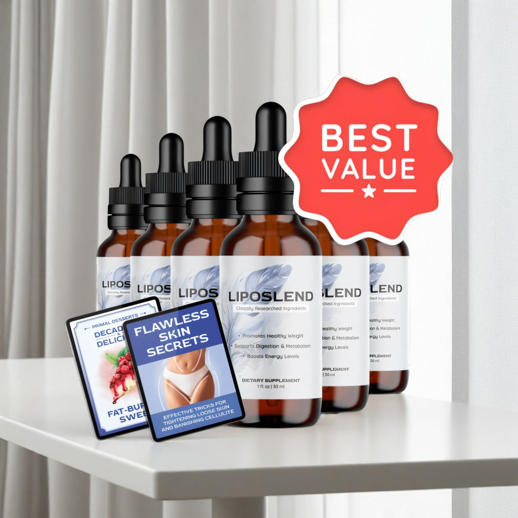 LipoSlend - 6 Bottles + 2  Ebooks