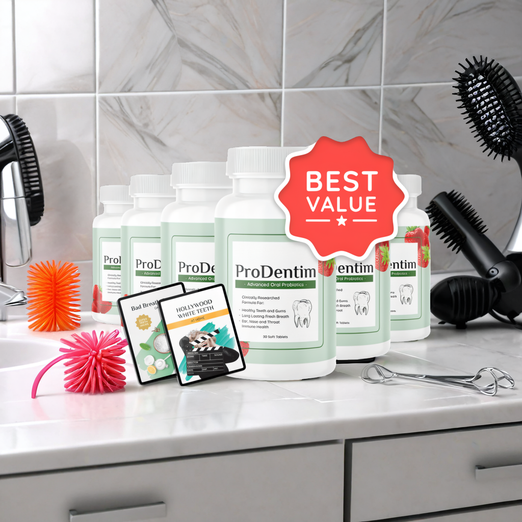 ProDentim - 6 Bottles + 2  Ebooks